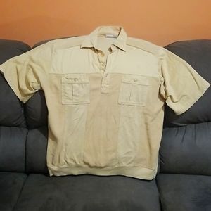 Large yellow vintage Casual Joe shirt.